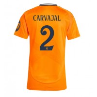 Real Madrid Daniel Carvajal #2 Auswärtstrikot Frauen 2024-25 Kurzarm